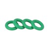 X AUTOHAUX 4 x Diesel Injector Washer Rubber O-Ring Seal