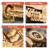 ROKR Model Car Kits Wooden 3D Puzzles Model Building Kits