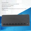 8 Port Network Unmanaged Switch Compact 100Mbps Office Ethernet Splitter