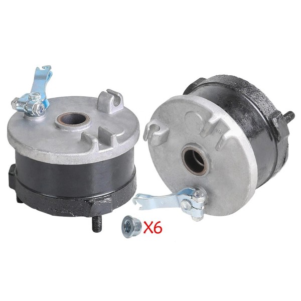 Unbranded 3 Stud Front Wheel Hubs Assembly for Drum Brake