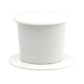 Birdee Porcelain Coffee Phin Set - White, 6 oz, Perfect Cup of Filter Set Drip Coffee, 6 oz