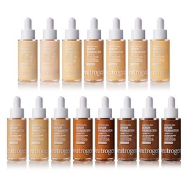 Neutrogena Base de suero para piel sensible saludable con provitamina B5, corrección de color y minimización de poros, base líquida y suero facial, co