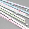 400 Sheets Cute Floral Origami Stars Paper Folding Strips Package