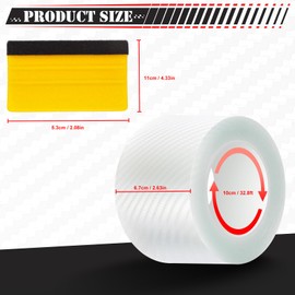 Car Door Sill Protector 7 cm x 10 m Car Door Sill Strips Carbon Fibre Sticker Car Protective Film Universal Car Door Sill Protector Car Door Sill Protector for Car Door Edge Protection