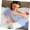 Beavorty 3pcs Shower Skin Cleaning Scrubber Towels Exfoliating Bath Towels