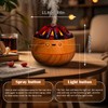 Volcano Diffuser - Flame Essential Oil Diffuser & Bedroom Humidifier