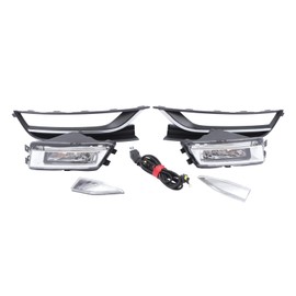 CHUNILLE Front Foglights Driving Lamps LH+RH Pair Halogen 56D.941.700, 56D.941.699 Compatible With Volkswagen Passat 2012 2013 2014 2015