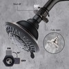 BRIGHT SHOWERS Water Flow Control Valve, Brass Shower Head Water