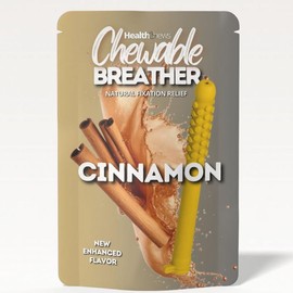 New Fix-Habit Aromatherapy Natural  Breather with Essential Oils for on the Go Relaxation - Minty Flavor:_Cinnamon