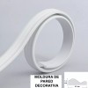 TENDER LIHOME Moldura Tira Decorativa Pared Autoadhesiva Marco Flexible 5m