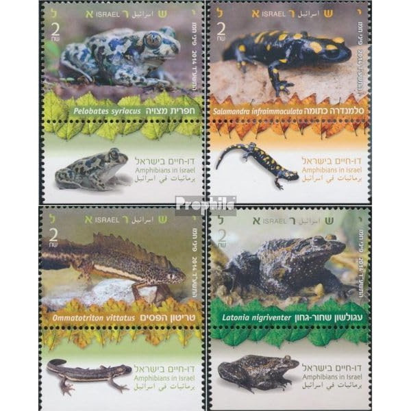 Prophila Collection Israel 2423-2426 mit Tab (kompl.Ausg.) postfrisch ** MNH