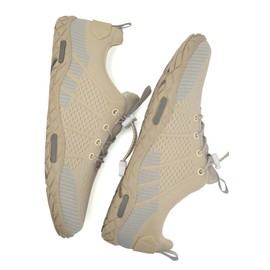WateLves - Zapatos de agua descalzos para mujeres y hombres, zapatos de natación atléticos de secado rápido, calcetines de agua de malla transpirable para caminar, 359/Beige, 9.5 Women/8 Men