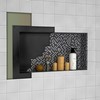 Uni-Green Shower Niche Ready for Tile Flapped Over Shelf Insert