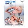 EDELER® 2-Piece Bath Plug Universal Fit - Bath Plug Closure