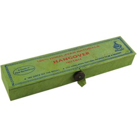 GURU SHOP Himalayan Naturals Hangover Incense, Green, 19.5 x 4.5 x 2.8 cm, Incense Sticks from Tibet, Nepal