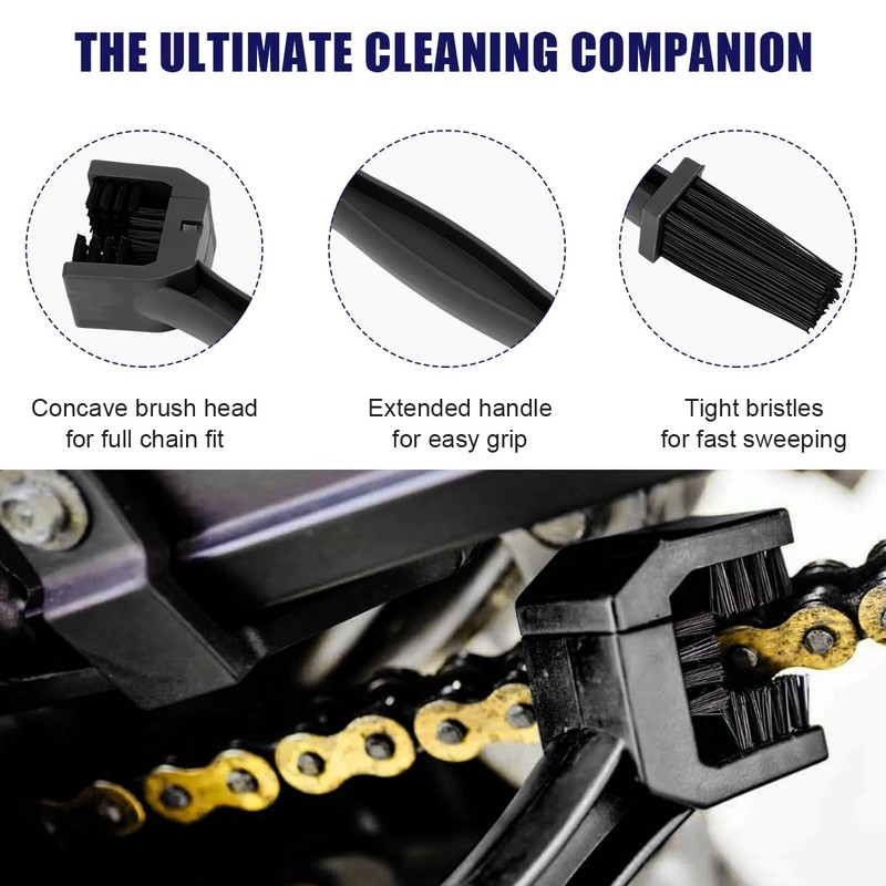 Sylvil 2 PCS Bike or Motorcycle Chain Washer, Motorcycle Chain