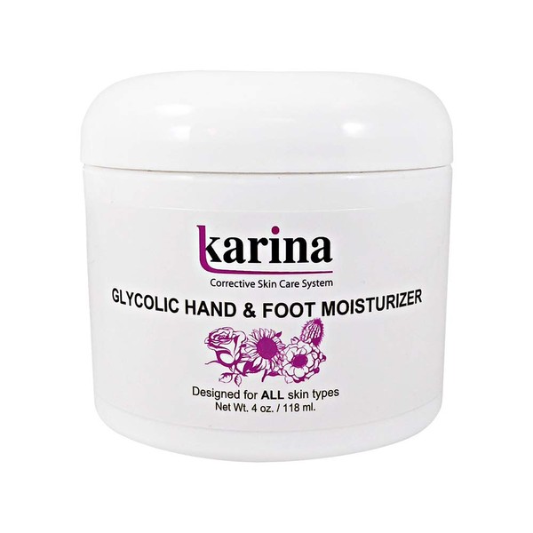 Karina Glycolic Hand and Foot Moisturizer 4 Ounces