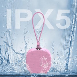 WUIUHOU Portable Bluetooth Speakers, RGB Lights TWS Speakers，Wireless IPX5 Waterproof Mini Speaker with Loud Stereo Sound,15 Hours Playtime, Rechargeable Battery.