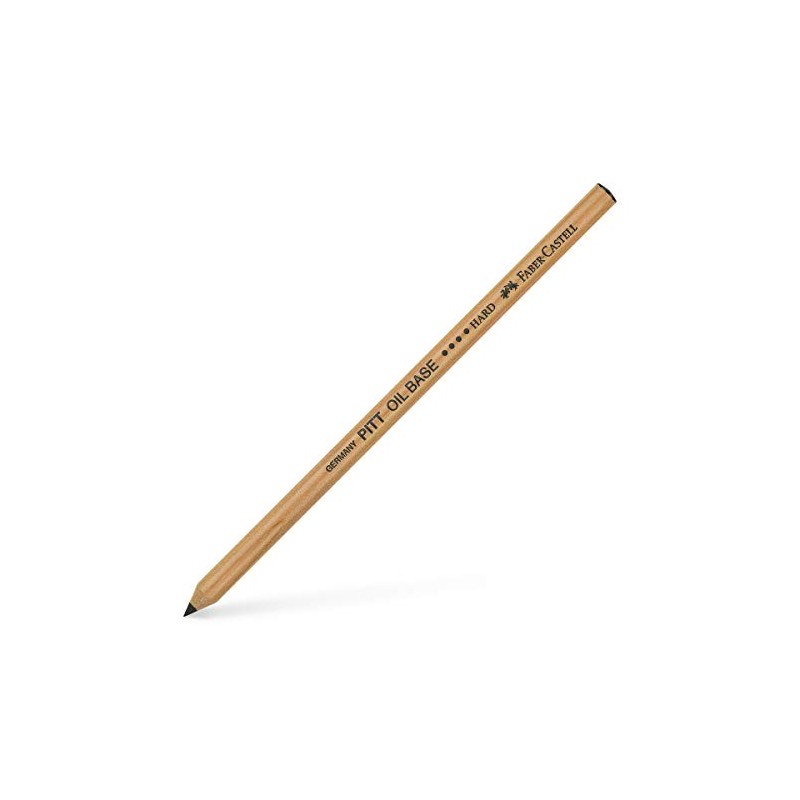 Faber-Castell Pitt Monochrome Artists' Pencil, Black, Oil Base, No 4