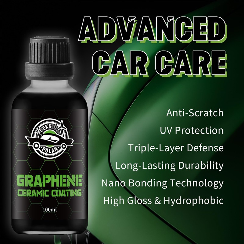 [Upgraded 100ml] UV Graphene Ceramic Coating - 10H Ceramic Coating