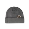 Weuiean GOZZ-95 Dog Embroidered Knit Hat, Ribbed Knit Cap, Men's,
