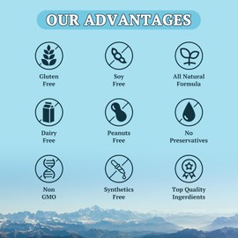 300 Billion CFU Probiotics for Digestive Gut & Immune Health, Advanced Strength Probiotics with 12 Diverse Strains + 3 Prebiotics for Women & Men