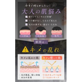 BYOU Removable Luxury Vitamin C Carbonated Mask, 2 Formula x 5 Doses (High Tightness, Rinse Free, Individual Packaging, Made in Japan, Face Pack)