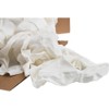 PRO SOURCE Reclaimed White Cotton T-Shirt Cloth Shop Rags, Sold