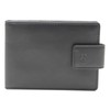 Esquire Logo Card Holder Leather 10,5 cm schwarz