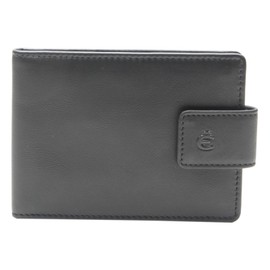 Esquire Logo Card Holder Leather 10,5 cm schwarz