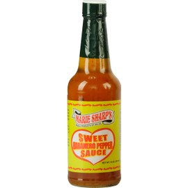 Marie Sharp’s Sweet Habanero Pepper Sauce, 10 oz | Belizean Hot Sauce with Sweet & Spicy Flavor | Perfect for Glazes, Marinades & Dips | All-Natural, No Preservatives