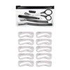 aplans Eyebrow Scissors Template Scissors Men's and Women's Universal Eyebrow