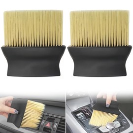 ZEACCT Car Interior Dust Removal Brush, High Density Ultra Soft Detail Brush, Car Dashboard Dust Removal Brush, Soft Bristles Detail Brush, Suitable for Car Dashboards