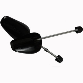 4 Pairs Adjustable Length Plastic Shoe Tree Shoe Stretcher Shoes Shape Keeper with Tension Spring Coil Keep Shoes in Good Shape (Men Size)