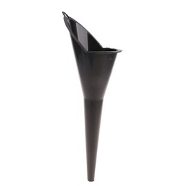 Auto Engine Oil Funnel,Black,Multi-Function Auto Engine Oil Petrol Change Funnel Long Stem Plastic for Car Motorcycle ATV Boat Multi-Function Circular and, Large:28cm Oil System Tools (11.02in)