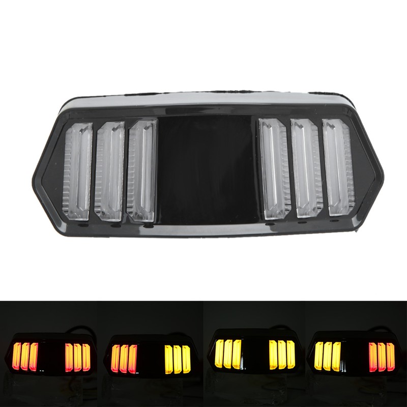 Motorcycle LED Integrated Tail Light Turn Signal Fit for Honda