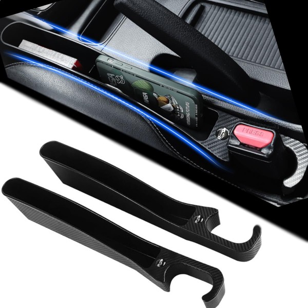 Car seat gap storage box, 2 car front seat storage