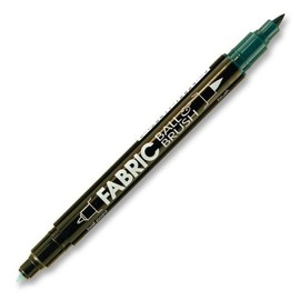 Uchida of America Ballpoint Tip and Brush Dual Fabric Marker
