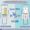 (10Pack)G8 Led Bulbs,T4 3W Replacement for 20-25W Halogen Bulb,Daylight White