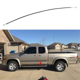 Front Door Cable Assembly Compatible with 2000-2006 To-yo-ta Tundra 2002 &2005 Sequoia 2004 fielder & Land Cruiser Replace 69710-0C010