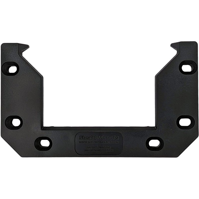 StealthMounts Mounting Cleats V2 for Packout (12 Pack) - Black