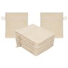 Betz PREMIUM Waschandschuhe 10-teilig - Frottee Waschlappen Gesicht reinigen -