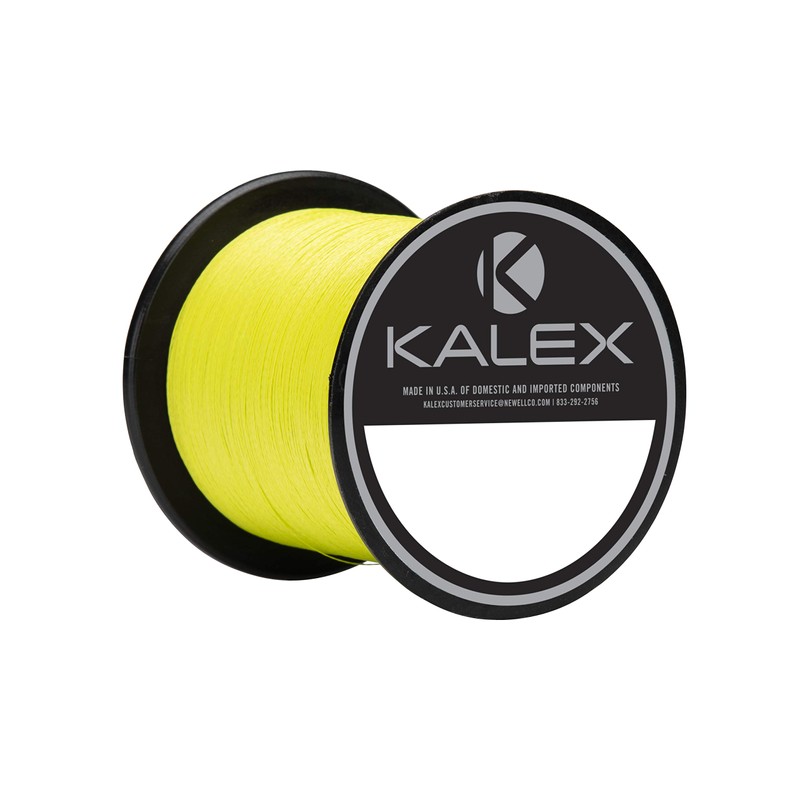 Kalex Kbqs40-Hvy Braid 500 Metros de Alta Visibilidad Amarillo