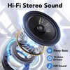 Open Ear Earbuds, Wireless Bluetooth 5.4 Ear Buds with Big