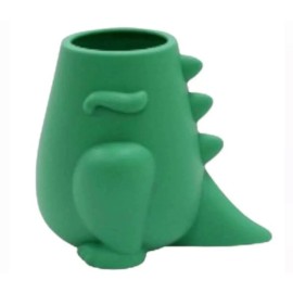 pillowfort One Pillowfort Dino Dinosaur Kids Toothbrush Holder Multi Purpose Storage Green
