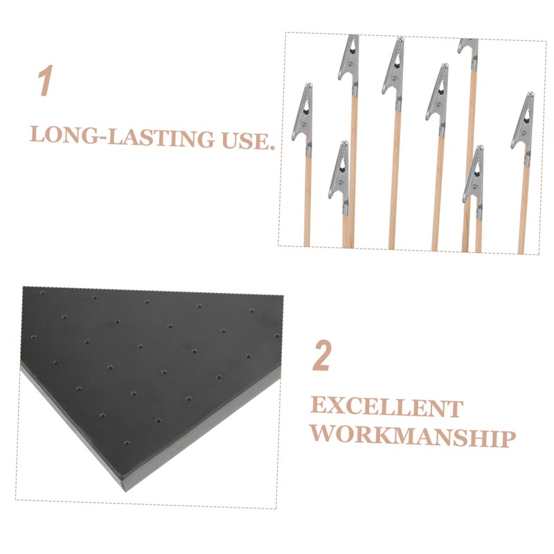 LALAFINA DIY Coloring Clip Base 1 Set Model Painting Stand