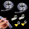 2 Packs Air Conditioner Drain Hose 6ft Portable AC Drain