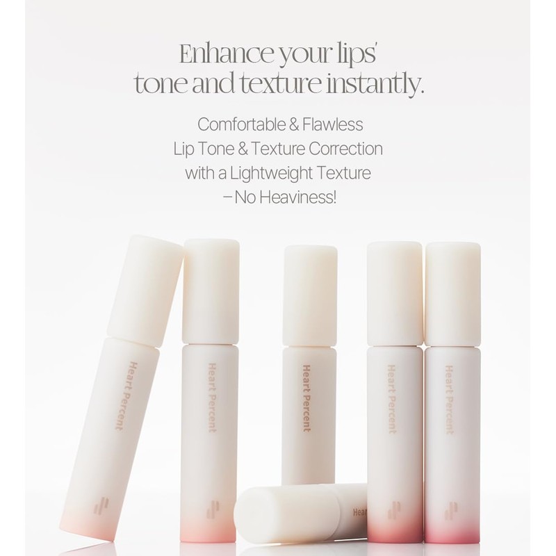 Heart Percent Dot On Mood All Cover Lip Base Dote