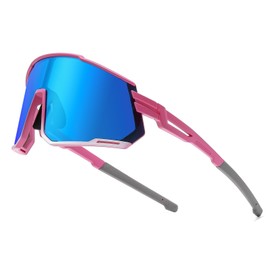 Suertree Polarized Cycling Glasses Men Women Sports Sunglasses TR90 Mountain Bike Riding MTB Bicycle Running Golf Baseball Fishing Driving Hiking