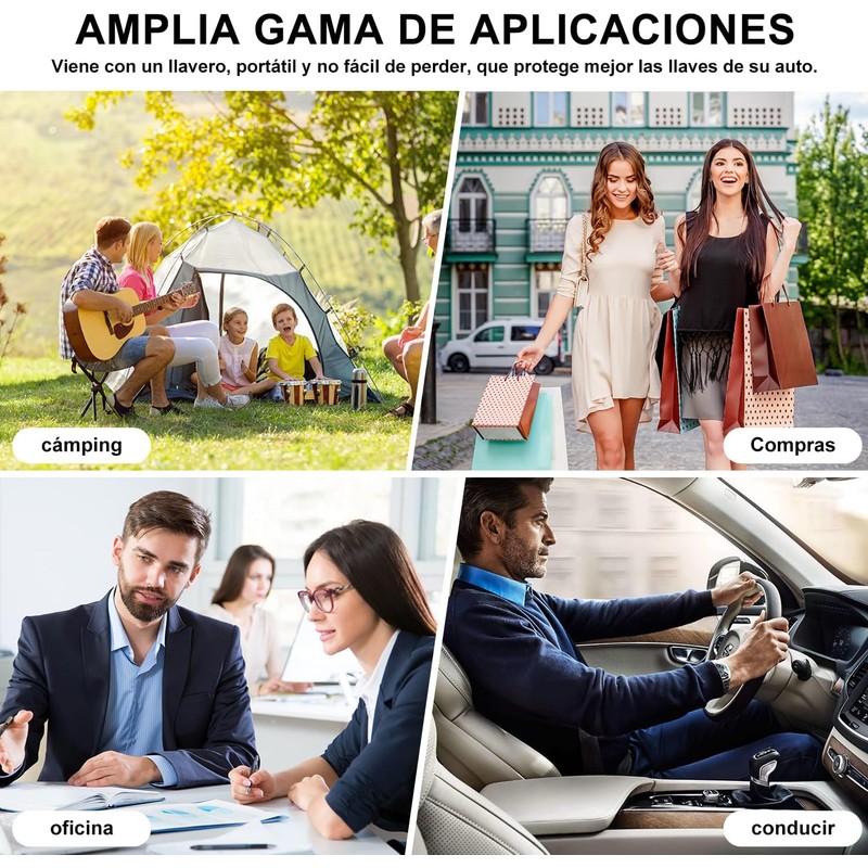 2 Pcs Funda Protectora para Llave de Auto, Negro, Silicona,